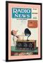 Radio News-null-Framed Art Print