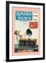 Radio News-null-Framed Art Print