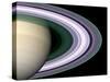 Radio Occultation: Unraveling Saturn's Rings-Stocktrek Images-Stretched Canvas