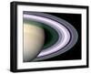 Radio Occultation: Unraveling Saturn's Rings-Stocktrek Images-Framed Photographic Print