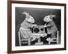 Radio Rabbits-null-Framed Photographic Print