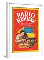 Radio Review: A Digest of the Latest Radio Hookups-null-Framed Art Print