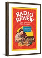 Radio Review: A Digest of the Latest Radio Hookups-null-Framed Art Print