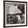 Radio Room of the New York Times Newspaper, Sept. 1942-null-Framed Photo