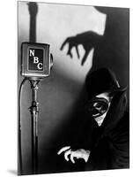 Radio Show: The Shadow-null-Mounted Giclee Print