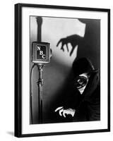 Radio Show: The Shadow-null-Framed Giclee Print