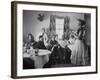 Radio Singer and Comedian, Minnie Pearl Performing for Hospital Patients While on Tour-Yale Joel-Framed Premium Photographic Print