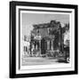 Radio Station Wkyb, Housed in a Victorian Brick Building and Owned by Edwin J. Paxton and Son Edwin-Walker Evans-Framed Photographic Print