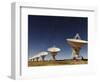 Radio telescopes at an Astronomy Observatory, New Mexico, USA-Maresa Pryor-Framed Photographic Print