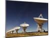 Radio telescopes at an Astronomy Observatory, New Mexico, USA-Maresa Pryor-Mounted Photographic Print