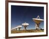 Radio telescopes at an Astronomy Observatory, New Mexico, USA-Maresa Pryor-Framed Photographic Print