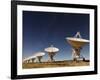 Radio telescopes at an Astronomy Observatory, New Mexico, USA-Maresa Pryor-Framed Photographic Print