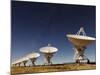 Radio telescopes at an Astronomy Observatory, New Mexico, USA-Maresa Pryor-Mounted Photographic Print