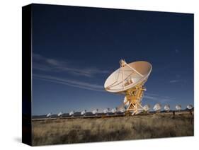 Radio telescopes at an Astronomy Observatory, New Mexico, USA-Maresa Pryor-Stretched Canvas