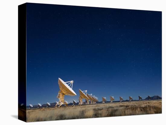 Radio telescopes at an Astronomy Observatory, New Mexico, USA-Maresa Pryor-Stretched Canvas