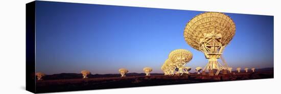 Radio Telescopes in a Field, Very Large Array, National Radio Astronomy Observatory, Magdalena, ...-null-Stretched Canvas