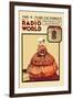 Radio World: The 8-Tube Victoreen-null-Framed Art Print