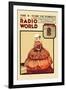 Radio World: The 8-Tube Victoreen-null-Framed Art Print