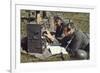 Radio, WW2 German Army-Unsere Wehrmacht-Framed Photographic Print