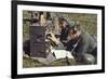 Radio, WW2 German Army-Unsere Wehrmacht-Framed Photographic Print