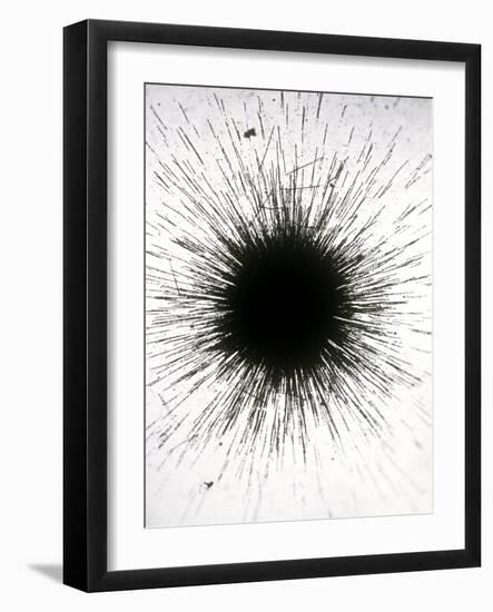 Radioactive Emission From Radium-C. Powell-Framed Photographic Print