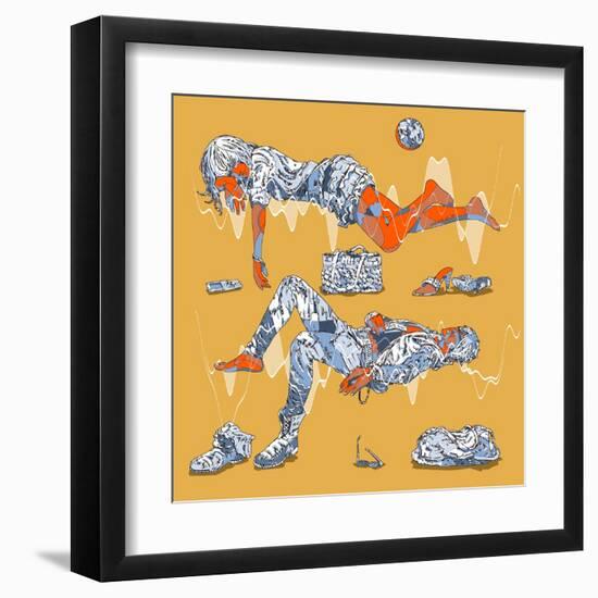 Radioflood-HR-FM-Framed Art Print