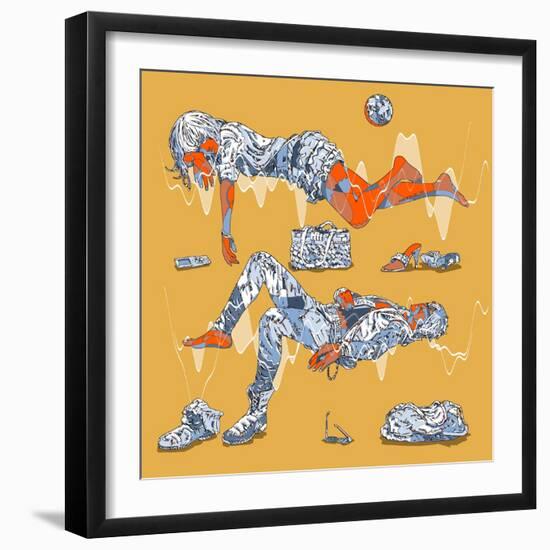 Radioflood-HR-FM-Framed Art Print