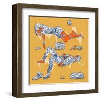 Radioflood-HR-FM-Framed Art Print