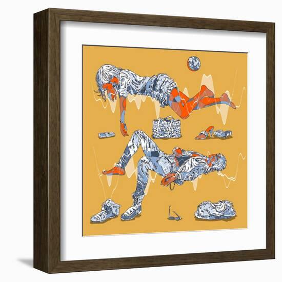 Radioflood-HR-FM-Framed Art Print