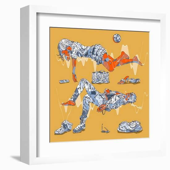 Radioflood-HR-FM-Framed Art Print