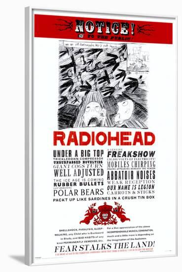 Radiohead-null-Framed Poster