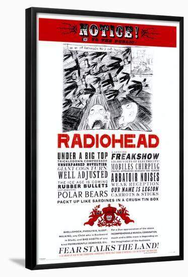 Radiohead-null-Framed Poster