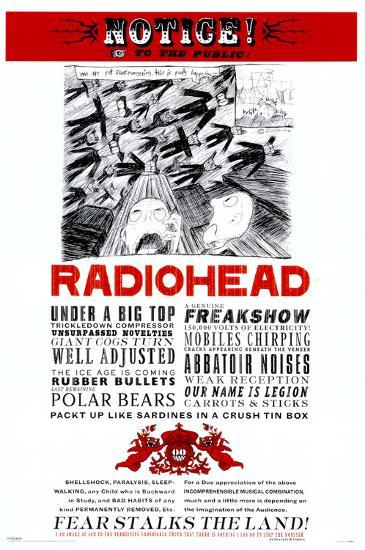 Radiohead-null-Lamina Framed Poster