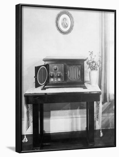 Radiola Iv Radio in a Home-null-Framed Photographic Print