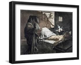Radiologist, C1930-Ivo Saliger-Framed Giclee Print