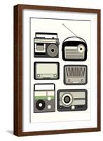 Radios-Nadia Taylor-Framed Giclee Print