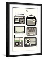 Radios-Nadia Taylor-Framed Giclee Print