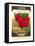 Radish Seed Packet-null-Framed Stretched Canvas