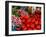 Radishes and Tomatoes on a Market Stall, France, Europe-Richardson Peter-Framed Photographic Print