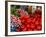 Radishes and Tomatoes on a Market Stall, France, Europe-Richardson Peter-Framed Photographic Print