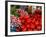 Radishes and Tomatoes on a Market Stall, France, Europe-Richardson Peter-Framed Photographic Print