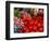 Radishes and Tomatoes on a Market Stall, France, Europe-Richardson Peter-Framed Photographic Print