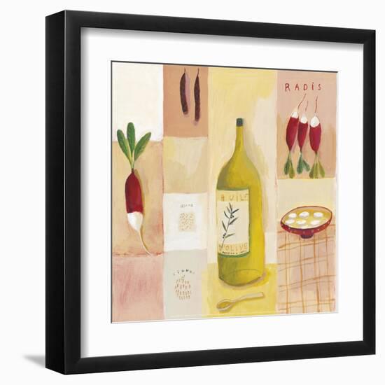 Radishes-Aurelia Fronty-Framed Art Print