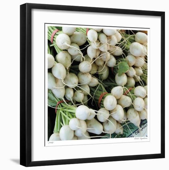 Radishes-Stacy Bass-Framed Giclee Print