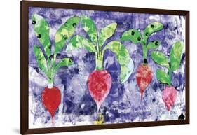 Radishes-Summer Tali Hilty-Framed Giclee Print