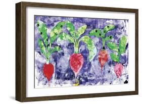 Radishes-Summer Tali Hilty-Framed Giclee Print