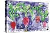 Radishes-Summer Tali Hilty-Stretched Canvas