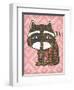 Radly Raccoon-Ashley Sta Teresa-Framed Art Print