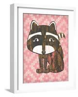 Radly Raccoon-Ashley Sta Teresa-Framed Art Print