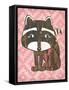 Radly Raccoon-Ashley Sta Teresa-Framed Stretched Canvas